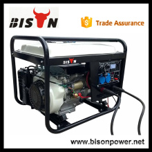 BISON China Zhejiang 6KW 100% Copper Brand New Philippine Welding Generator Set